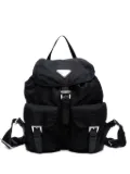 Prada Pre-Owned 2010-2024s buckled backpack - Black