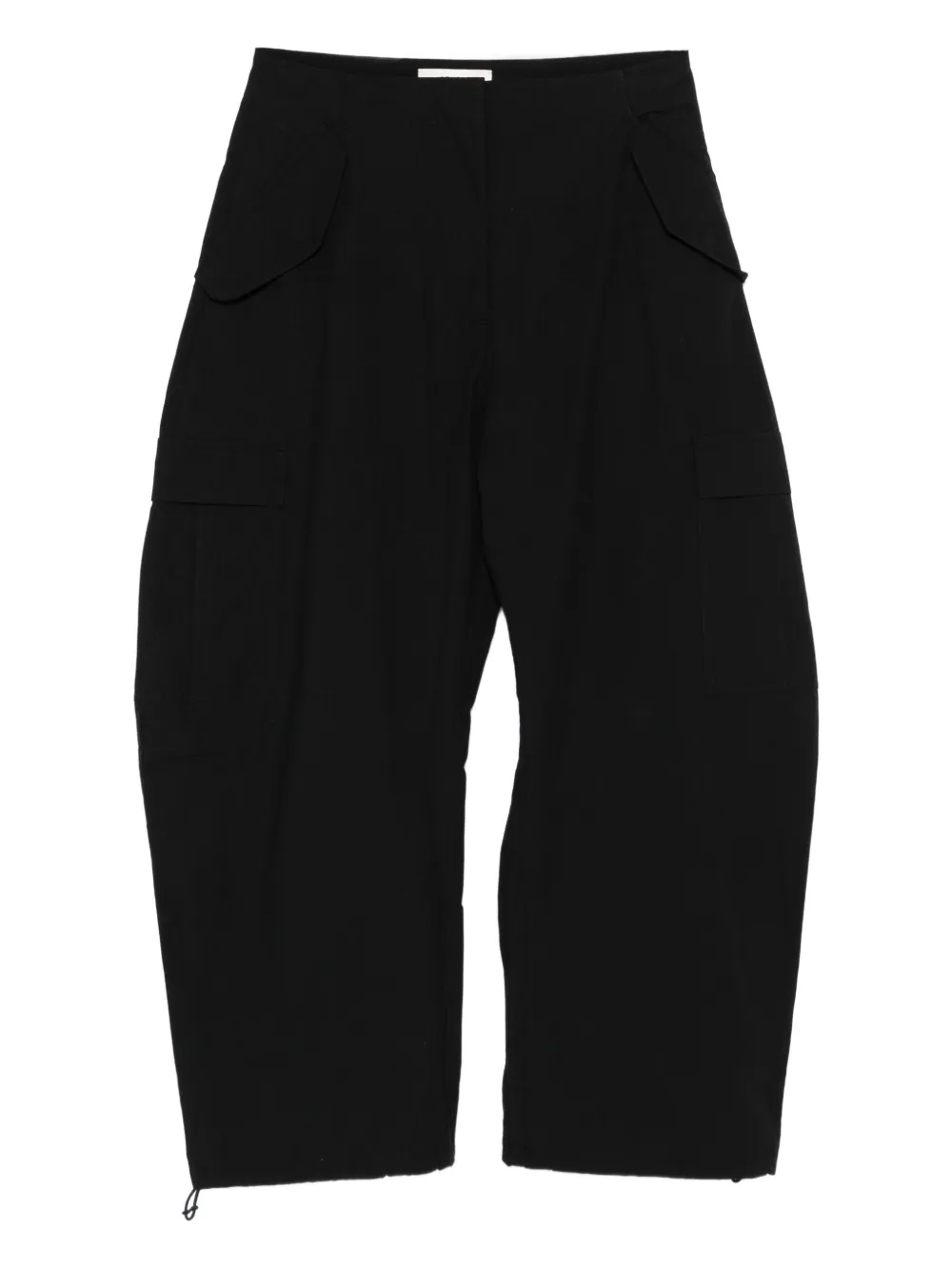 Studio Nicholson Clovis broek met cargo zak Zwart
