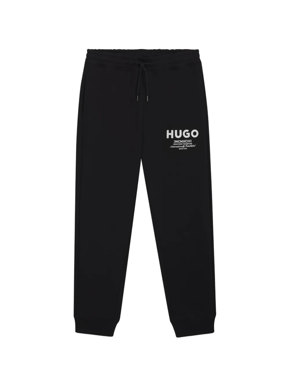 HUGO logo-print track pants - Nero