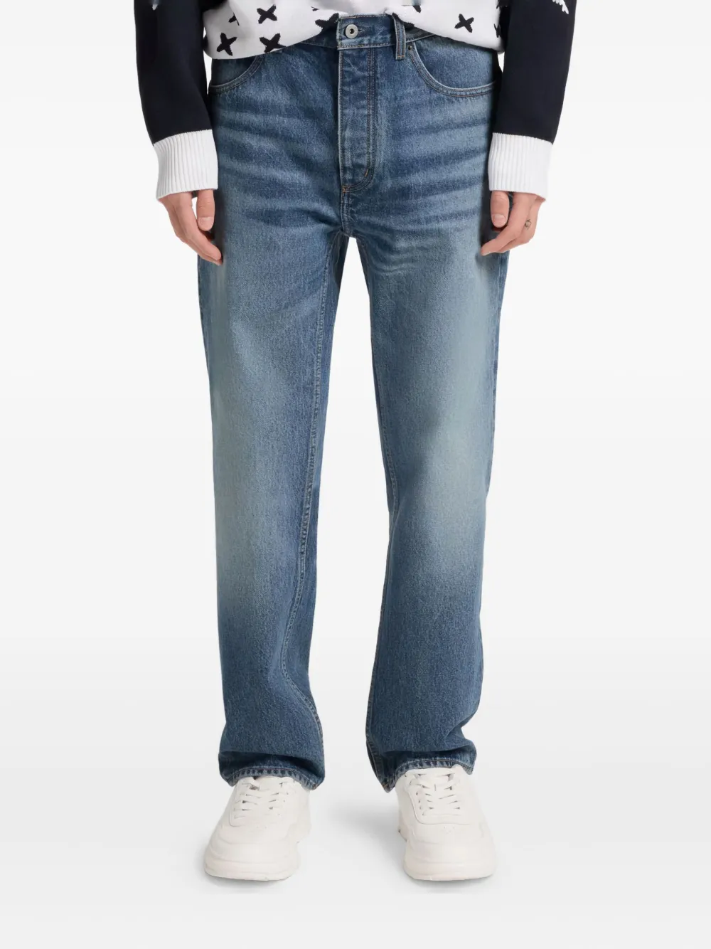 HUGO five-pocket design faded jeans | Regular & Straight-Leg Jeans | Image 2
