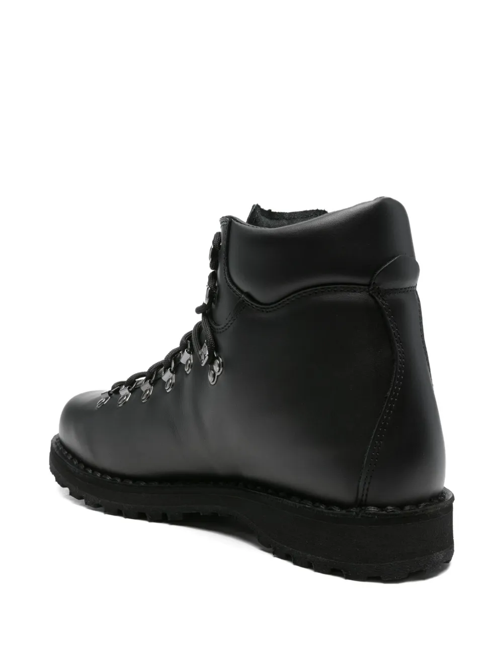 Diemme lace-up leather boots Black