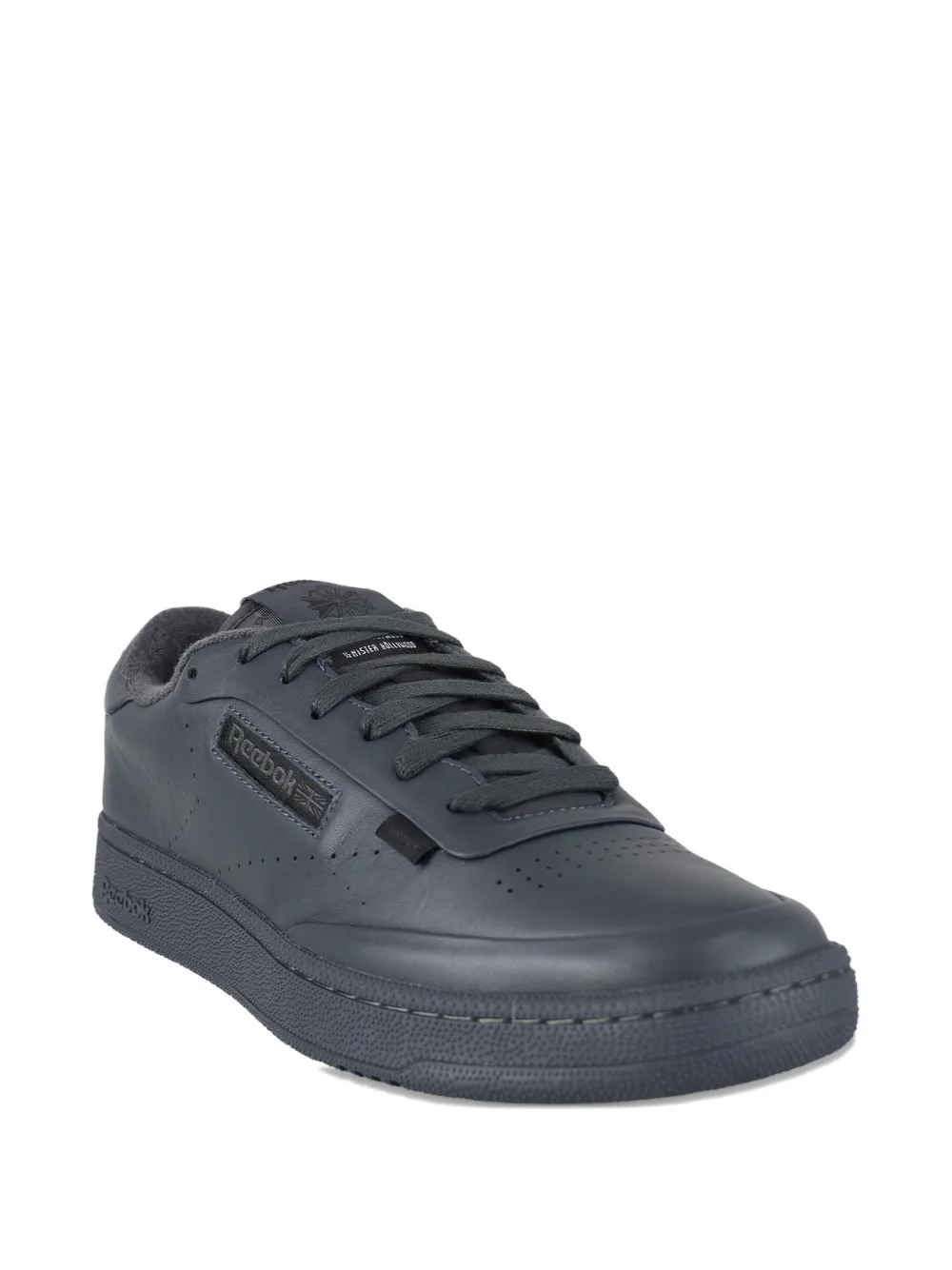 N.hoolywood X Reebok Club C Leather Sneakers In Gray