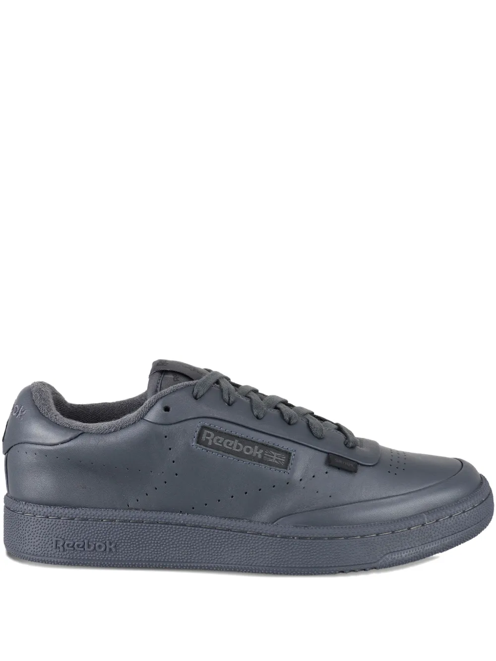 N.hoolywood X Reebok Club C Leather Sneakers In Gray