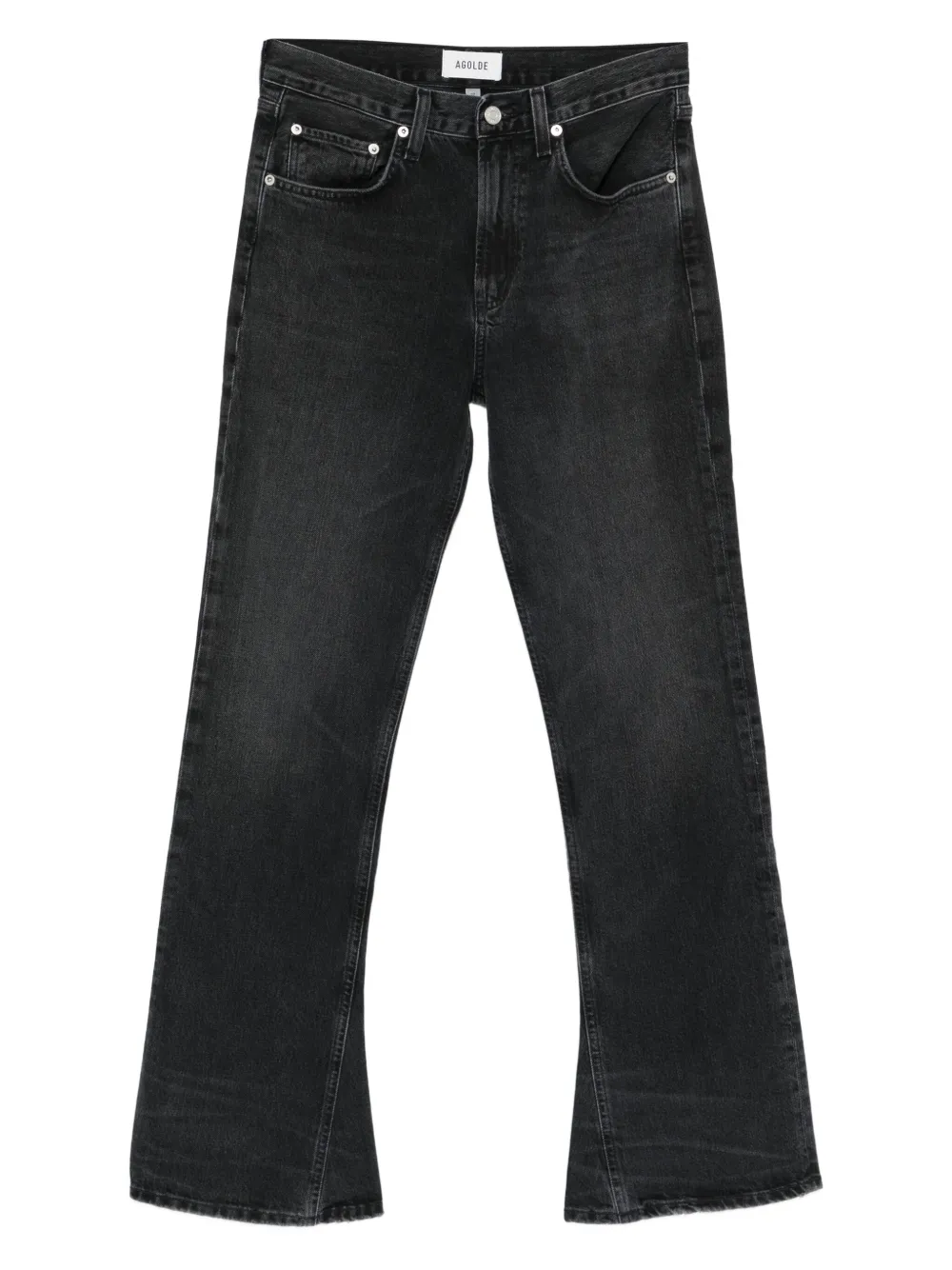 AGOLDE flared jeans Zwart