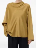 LouLou de Saison draped blouse - Yellow