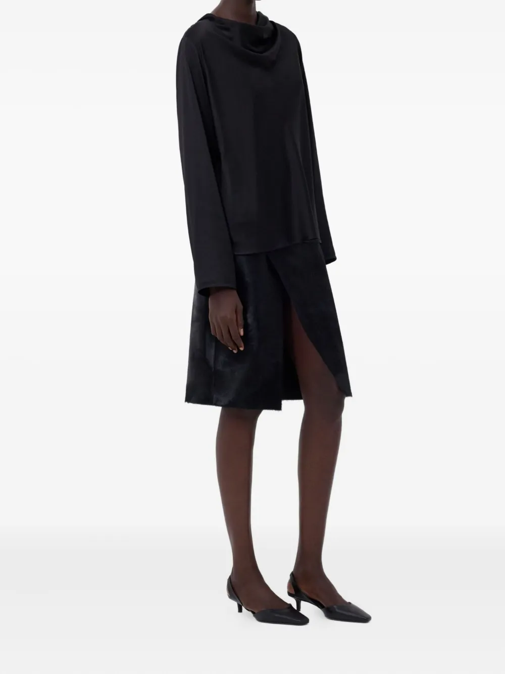 LouLou de Saison Riddy blouse Zwart