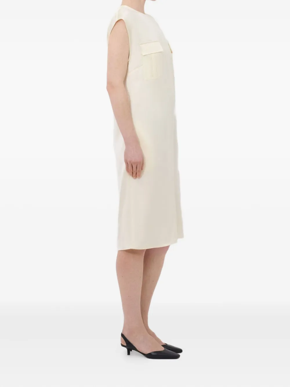 LouLou de Saison Seena midi-jurk Beige