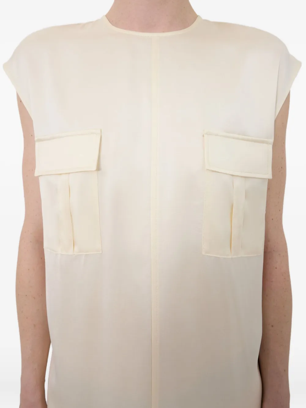 LouLou de Saison Seena midi-jurk Beige