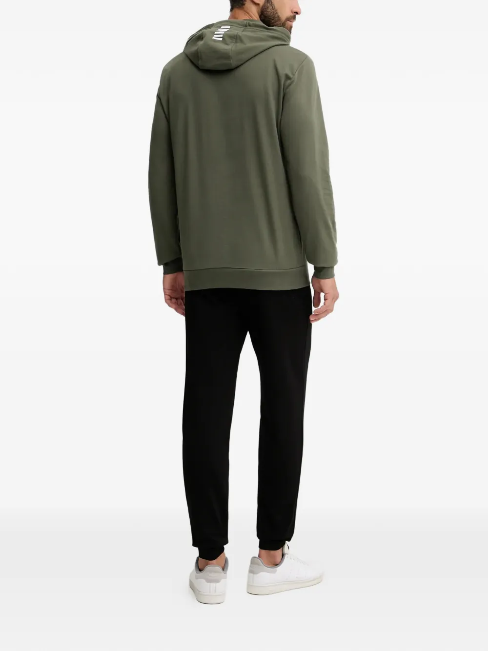 Ea7 Logo-detail Tracksuit In Green