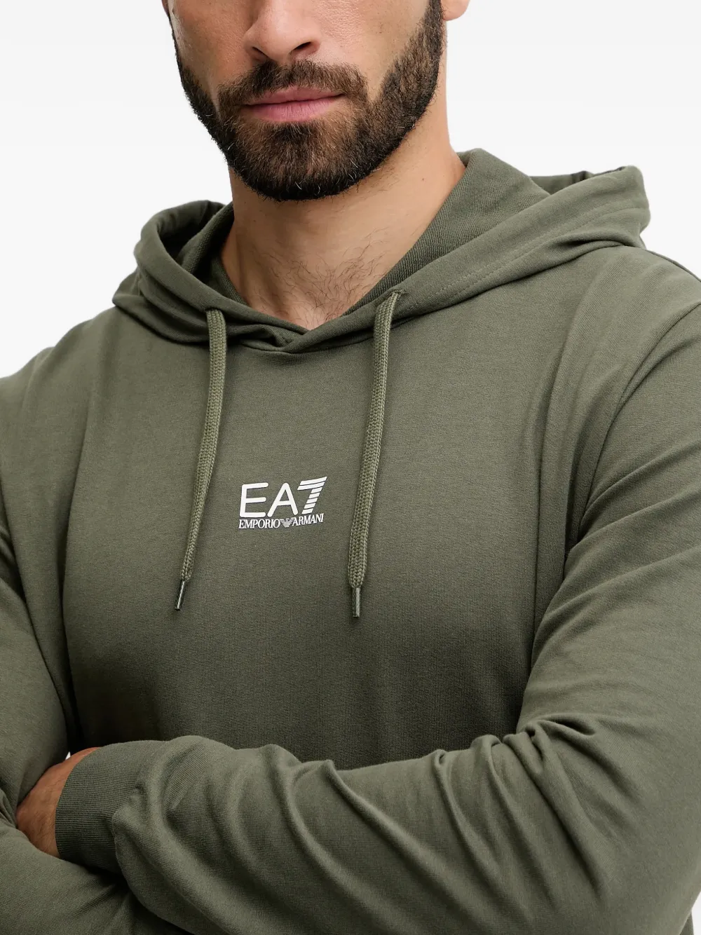 Ea7 Logo-detail Tracksuit In Green