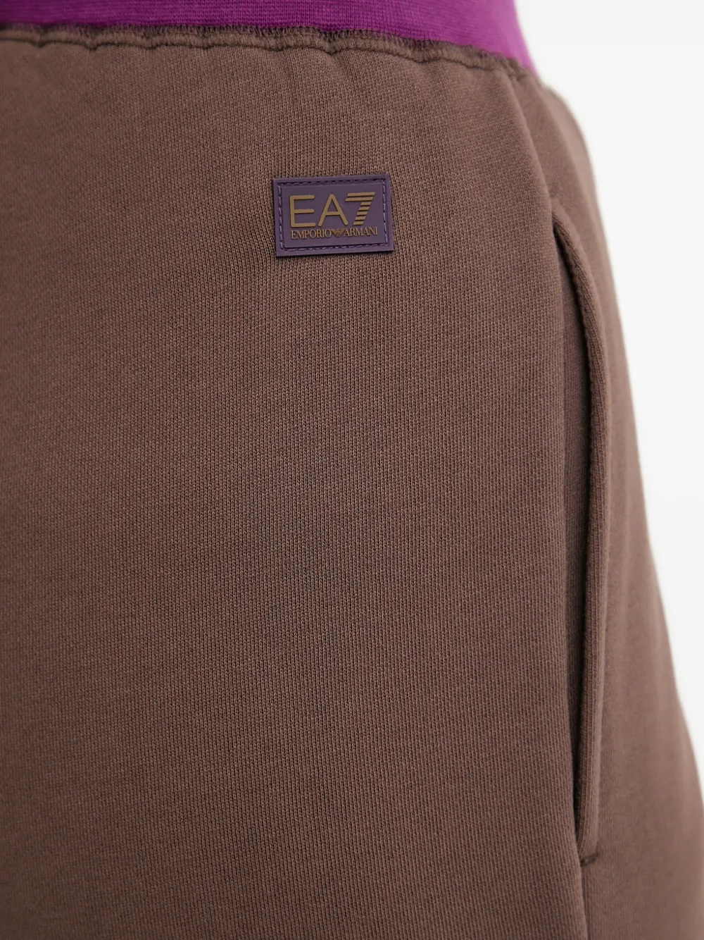 Ea7 Emporio Armani Omkeerbare trainingsbroek met trekkoord Bruin