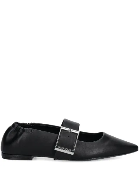DKNY buckle-strap ballet flats