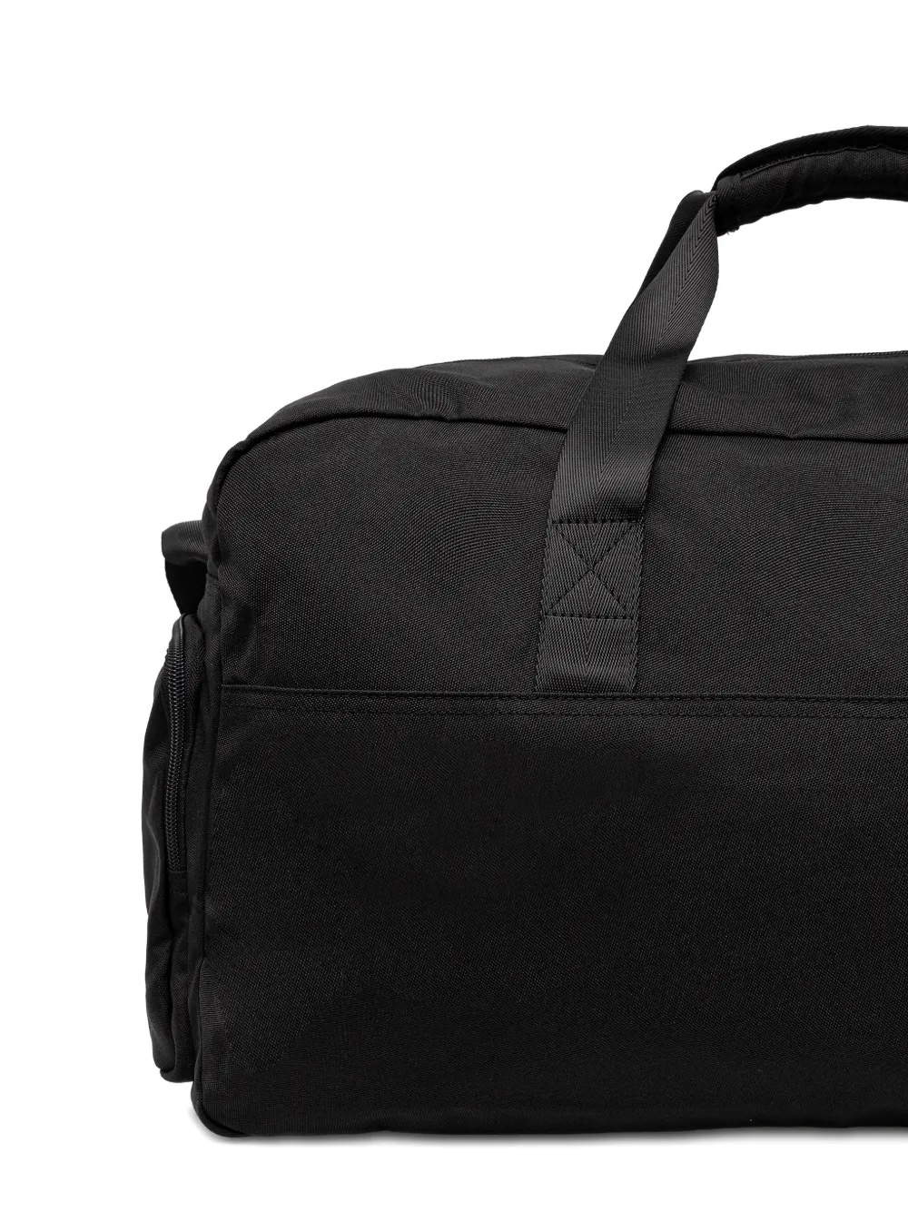 Ea7 Logo-strap Gym Bag In Black