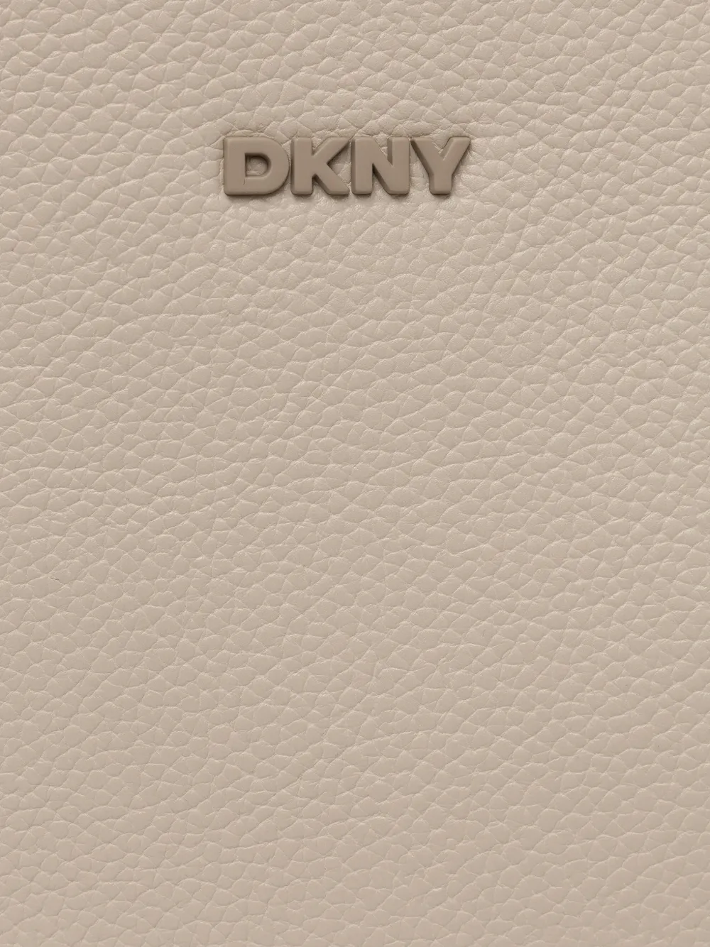Dkny Logo-plaque Cross Body Bag In Neutral