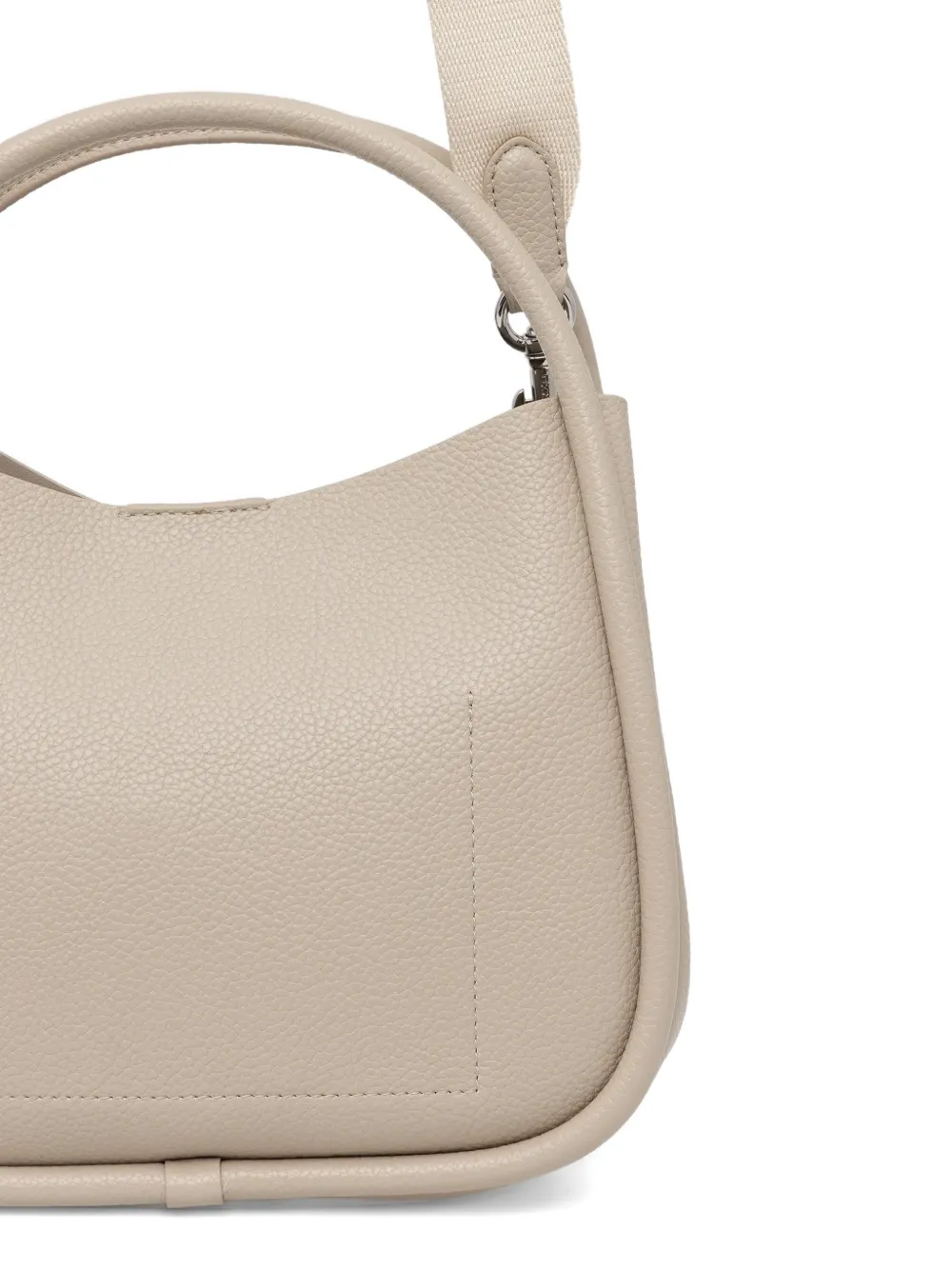 Dkny Logo-plaque Cross Body Bag In Neutral
