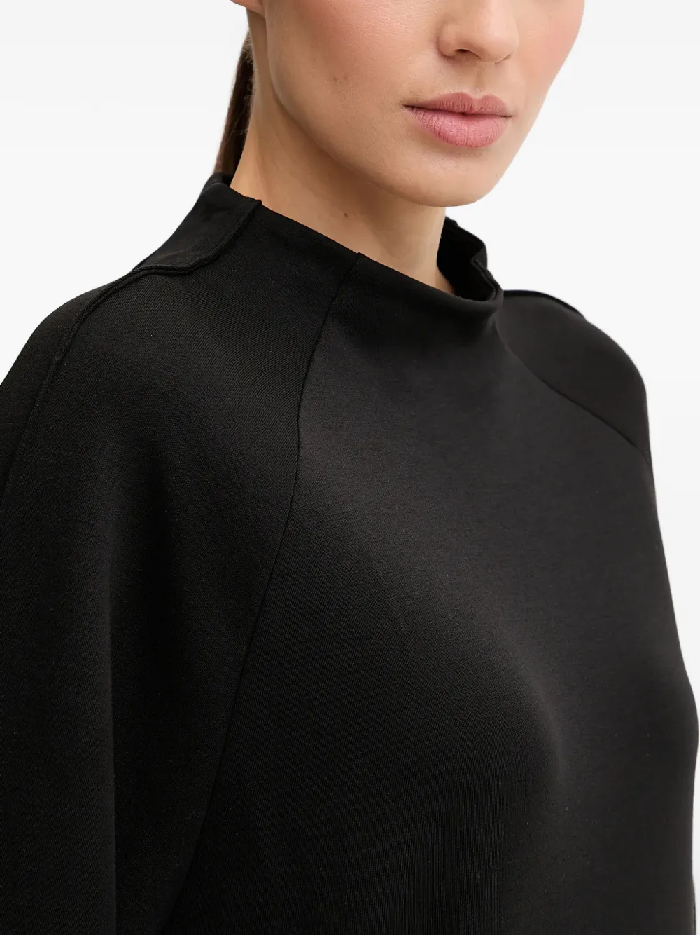 Ea7 Funnel-neck Logo-detail Tracksuit In Black