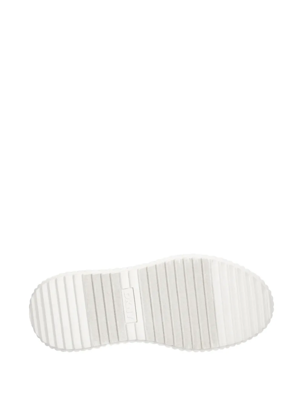 Dkny Lace-up Sneakers In White