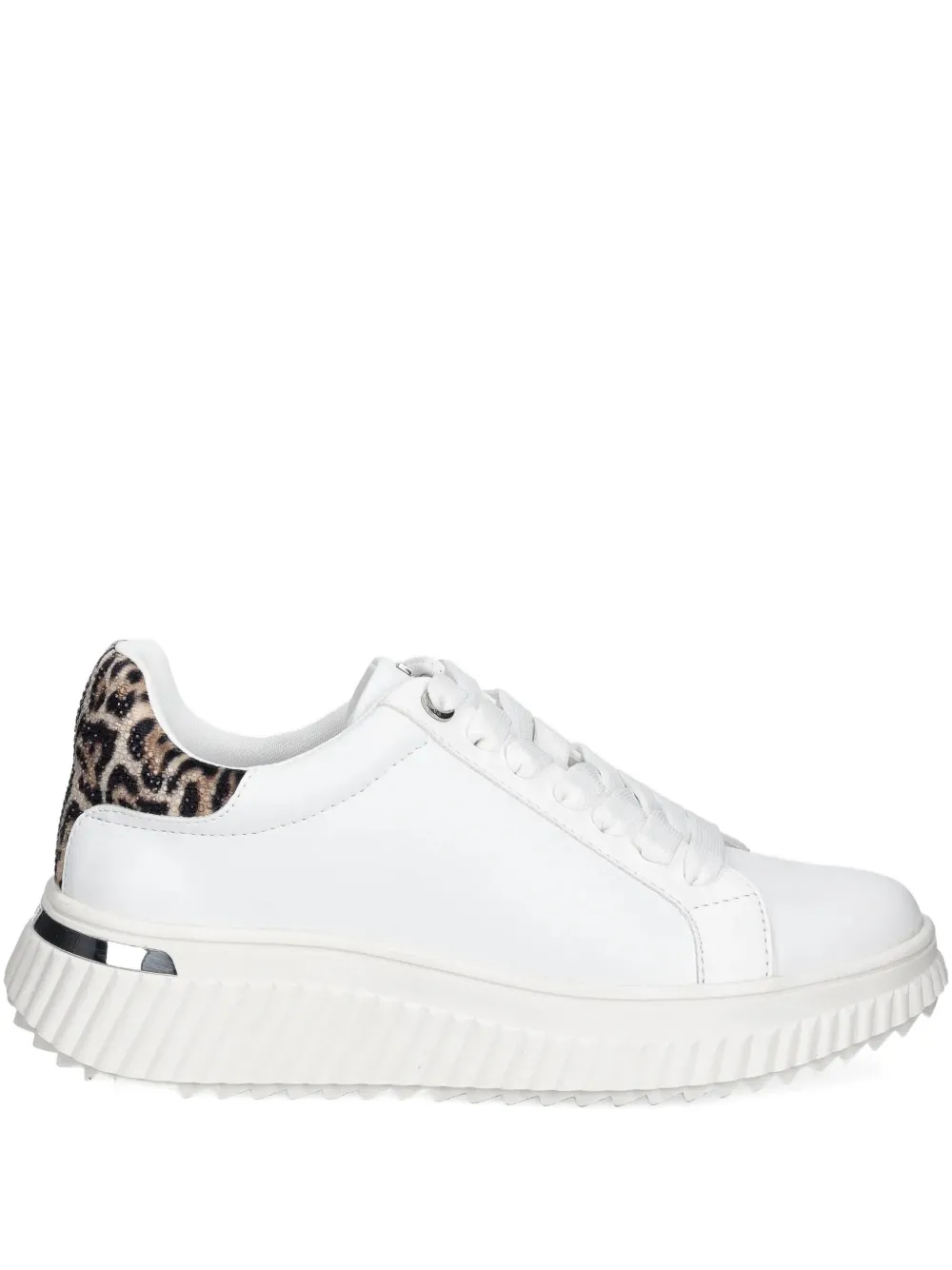 Dkny Lace-up Sneakers In White
