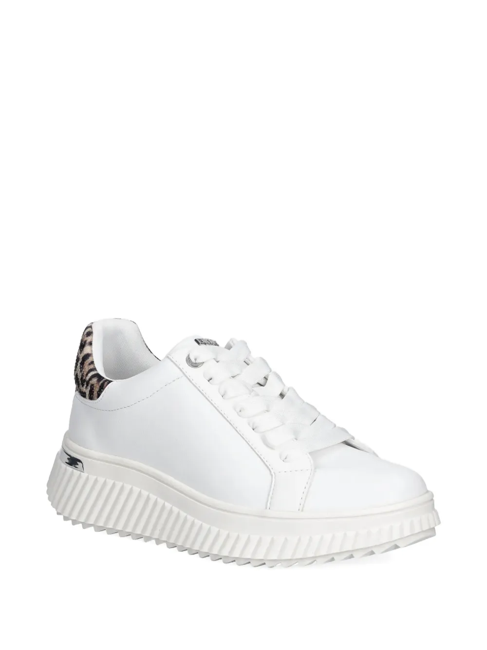 Dkny Lace-up Sneakers In White