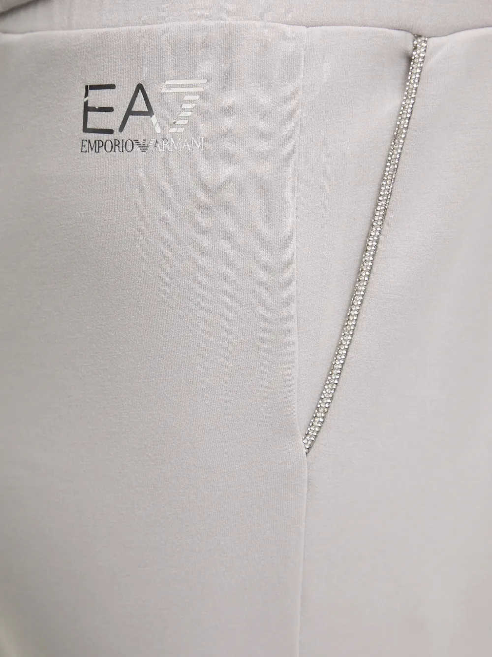 Ea7 Emporio Armani logo-detail track pants Grijs