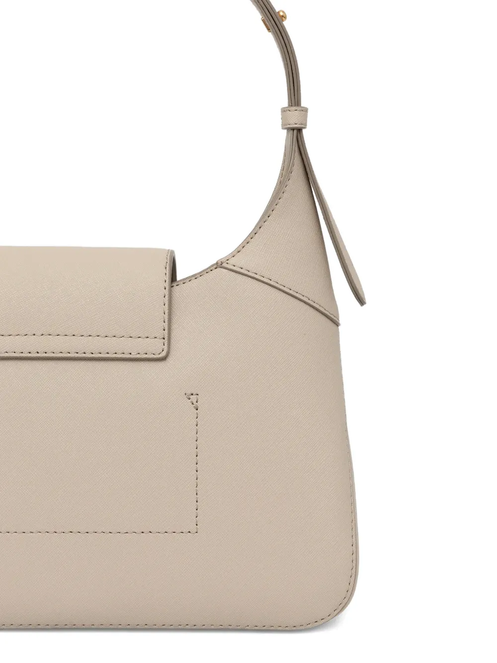 DKNY logo-detail shoulder bag Beige