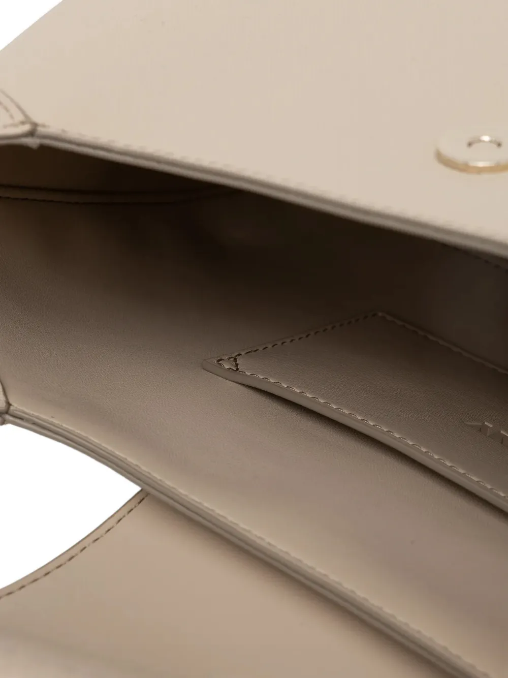 DKNY logo-detail shoulder bag Beige