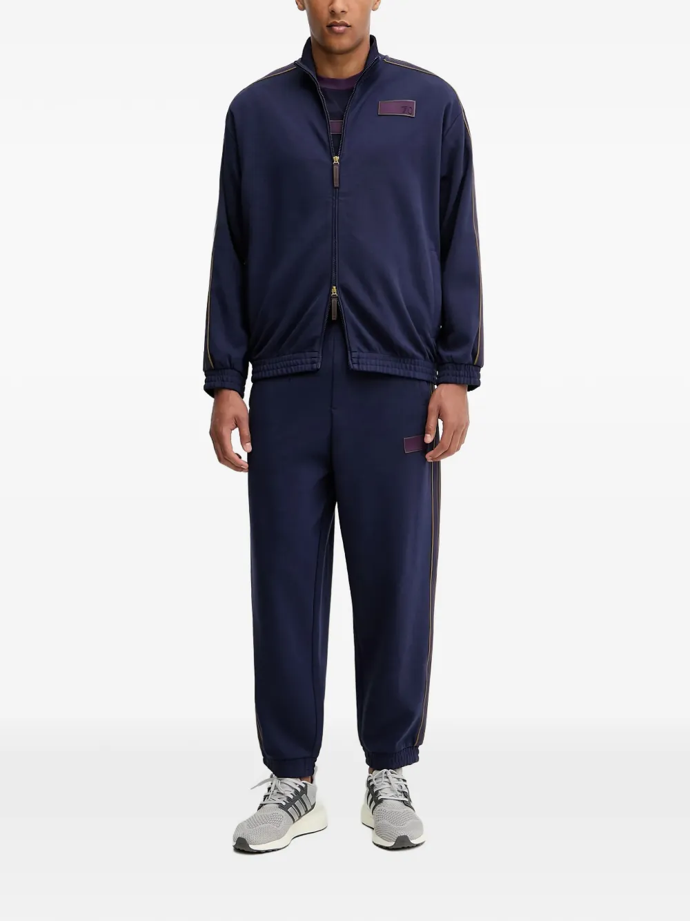 Ea7 Emporio Armani zip-fastening tracksuit - Blauw
