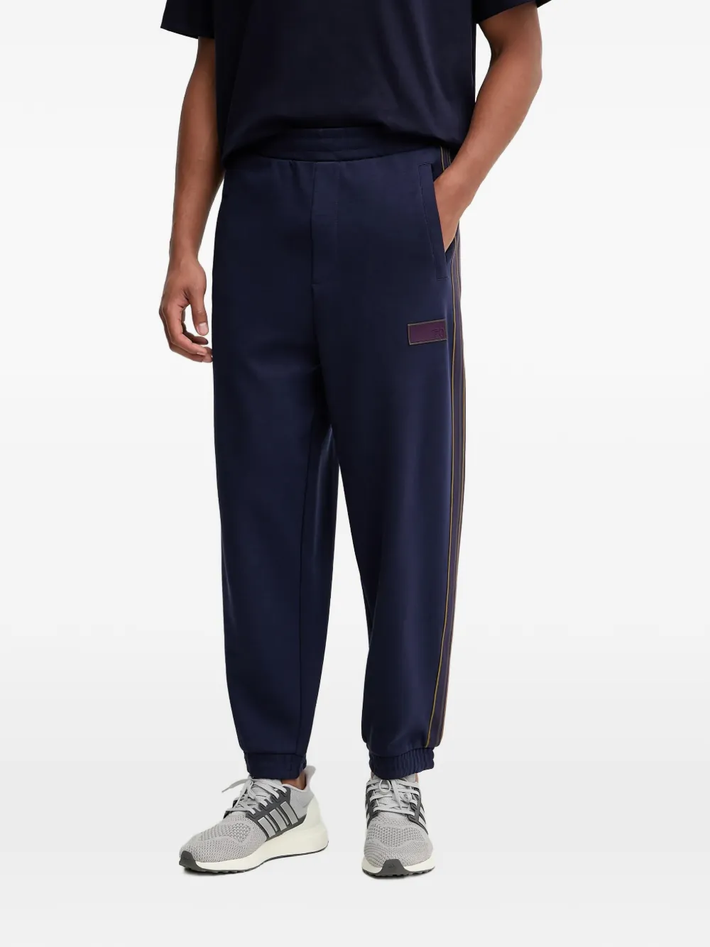 Ea7 Zip-fastening Tracksuit In Blue