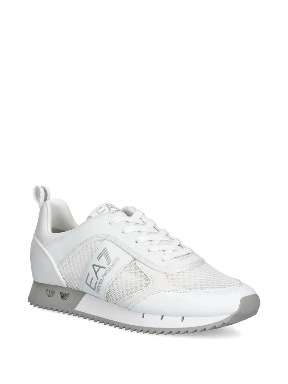 Ea7 Emporio Armani logo-detail sneakers Wit