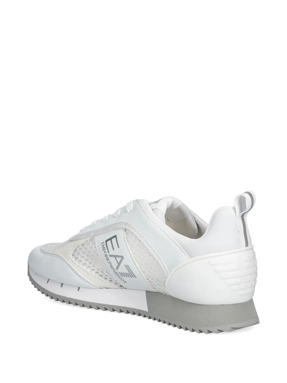 Ea7 Emporio Armani logo-detail sneakers Wit