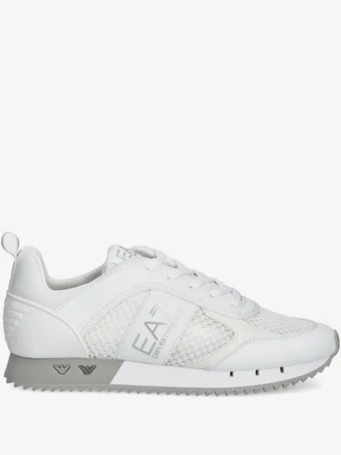 Ea7 Emporio Armani tenis con detalle del logo