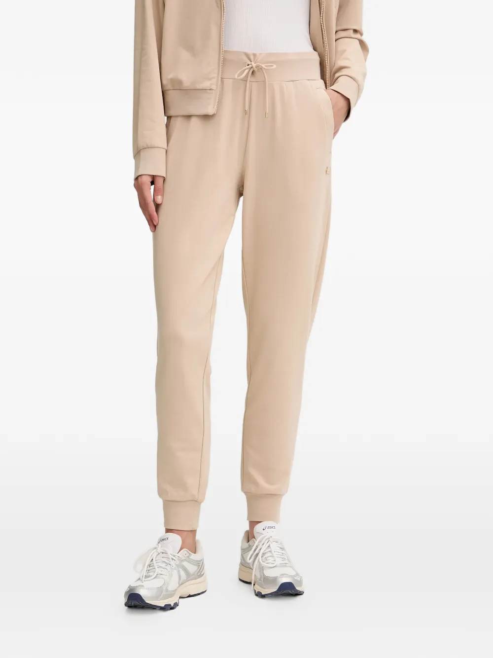 Ea7 Zip-fastening Tracksuit In Pink