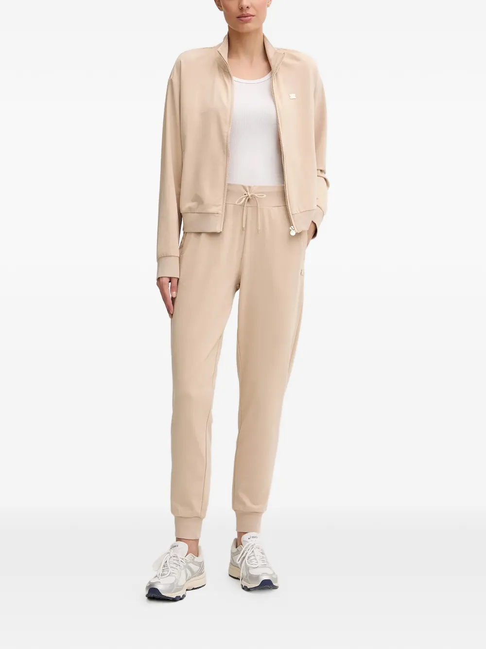 Ea7 Emporio Armani zip-fastening tracksuit - Beige