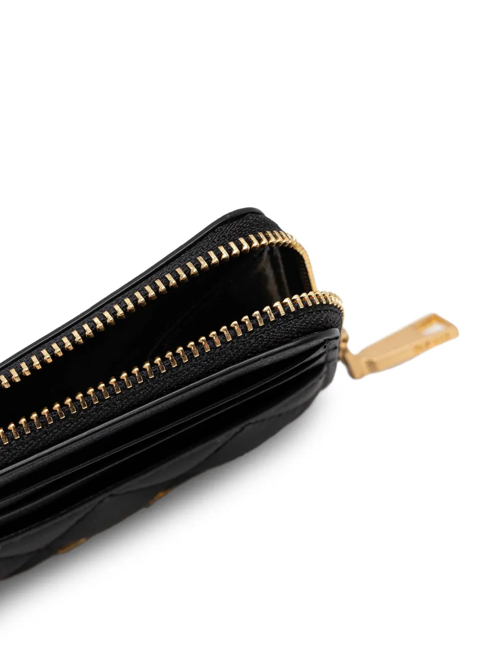 DKNY Portemonnee met logo Zwart