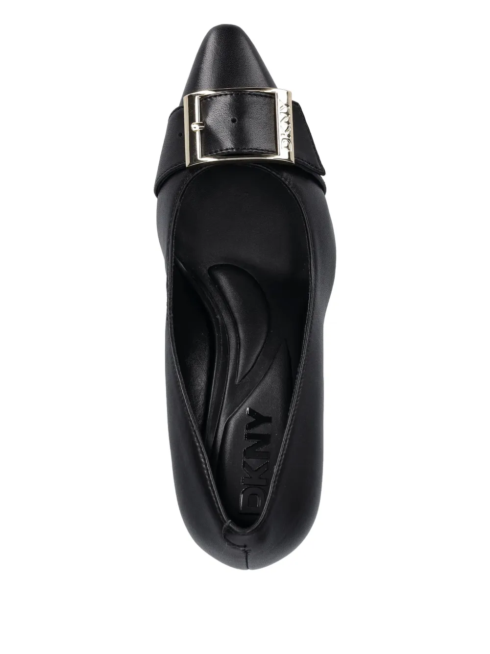 Dkny 70mm Buckle-detail Pumps In Black