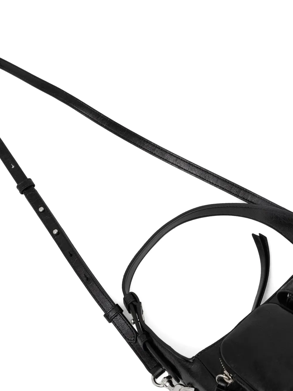 Dkny Logo-detail Cross Body Bag In Black