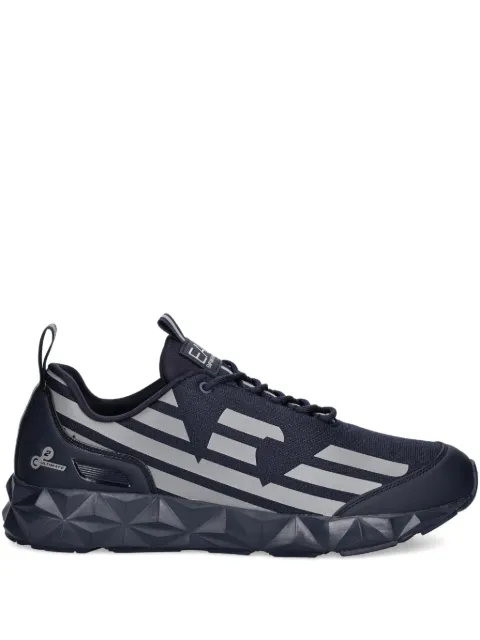 Ea7 Emporio Armani tenis con paneles reflectantes
