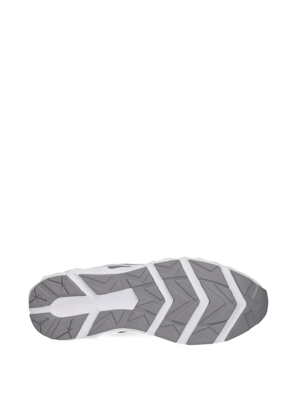 Ea7 Logo-detail Lace-up Sneakers In White