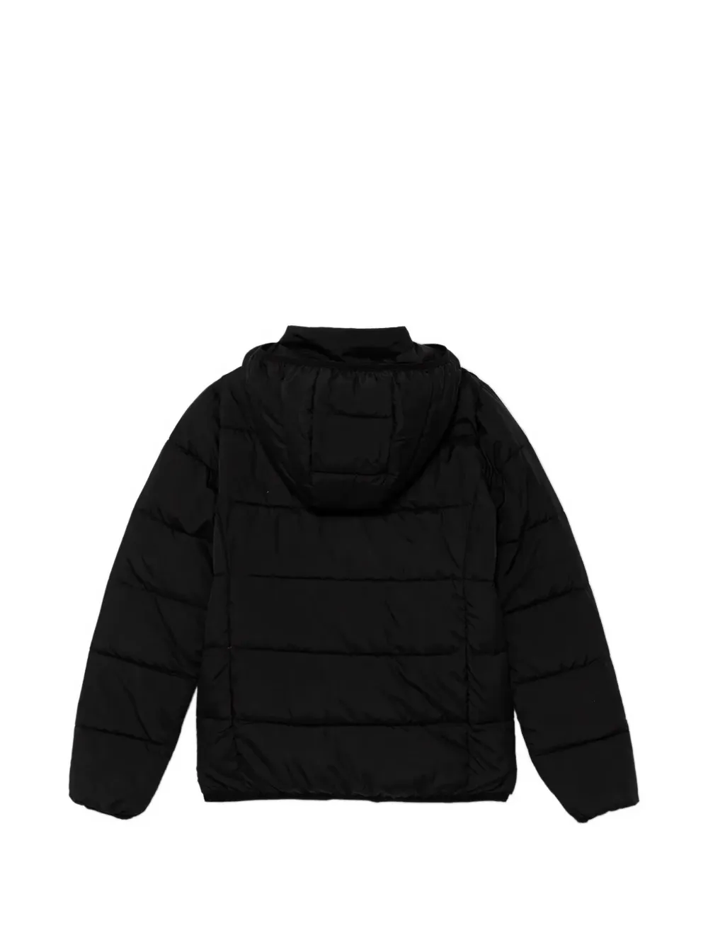 Emporio Armani Kids Gewatteerd jack Zwart