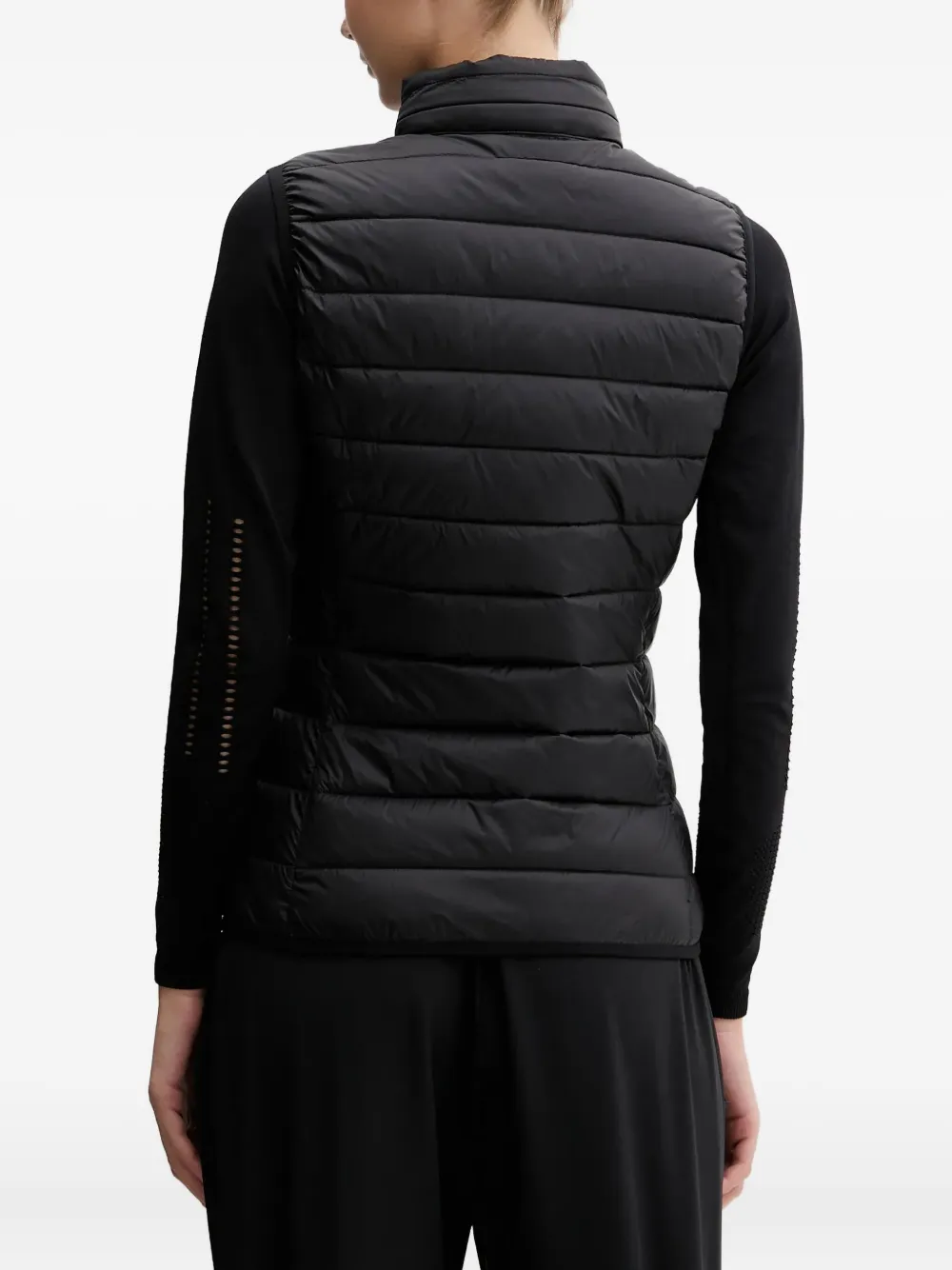Ea7 Emporio Armani Bodywarmer met rits Zwart