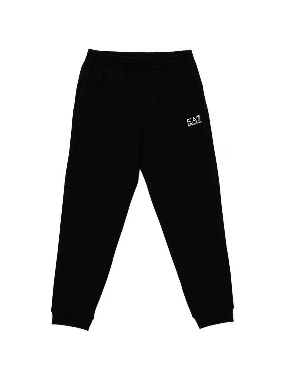 Emporio Armani Kids Trainingspak met capuchon en logodetail Zwart