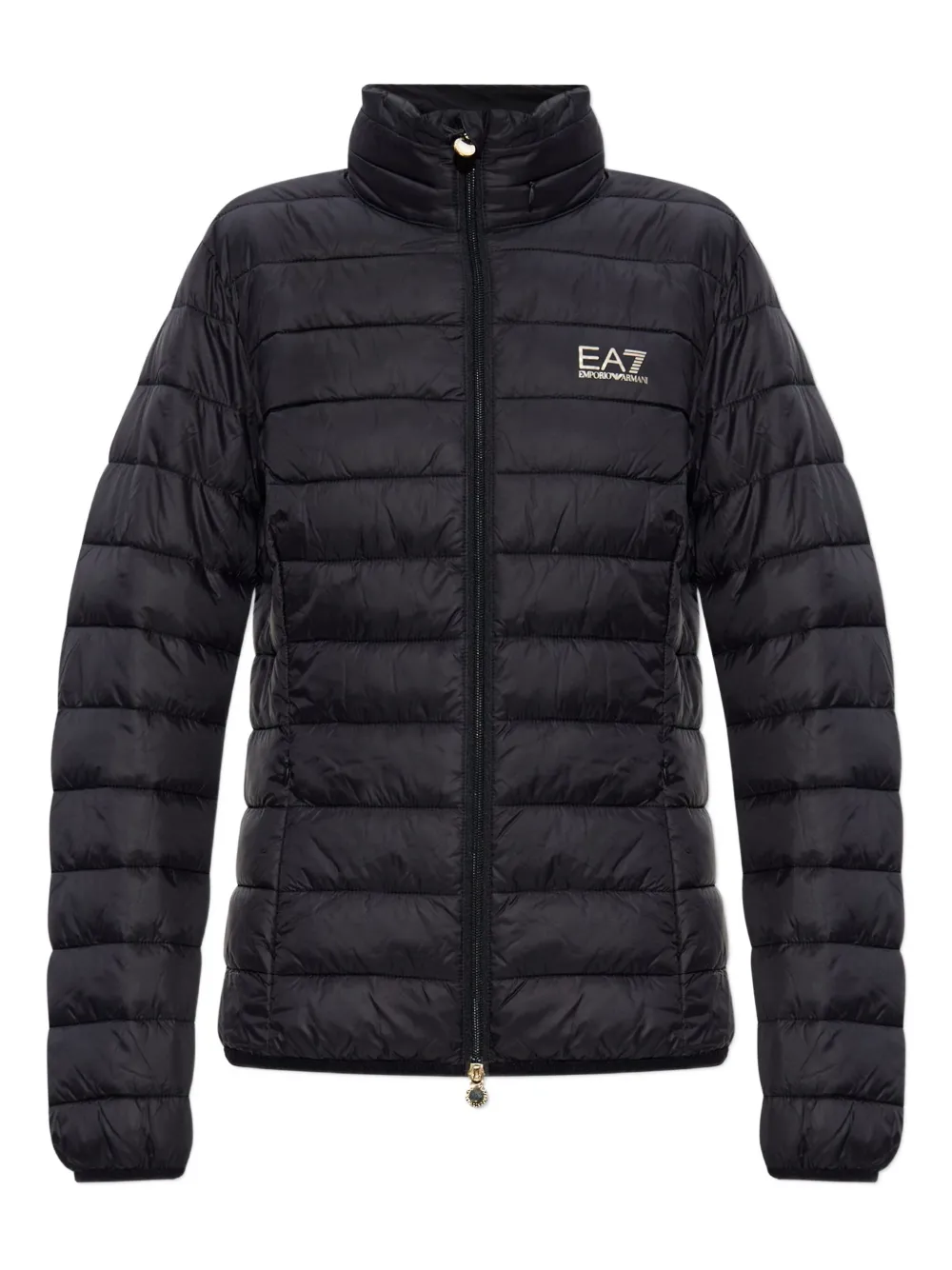 Ea7 Emporio Armani hooded padded jacket - Black