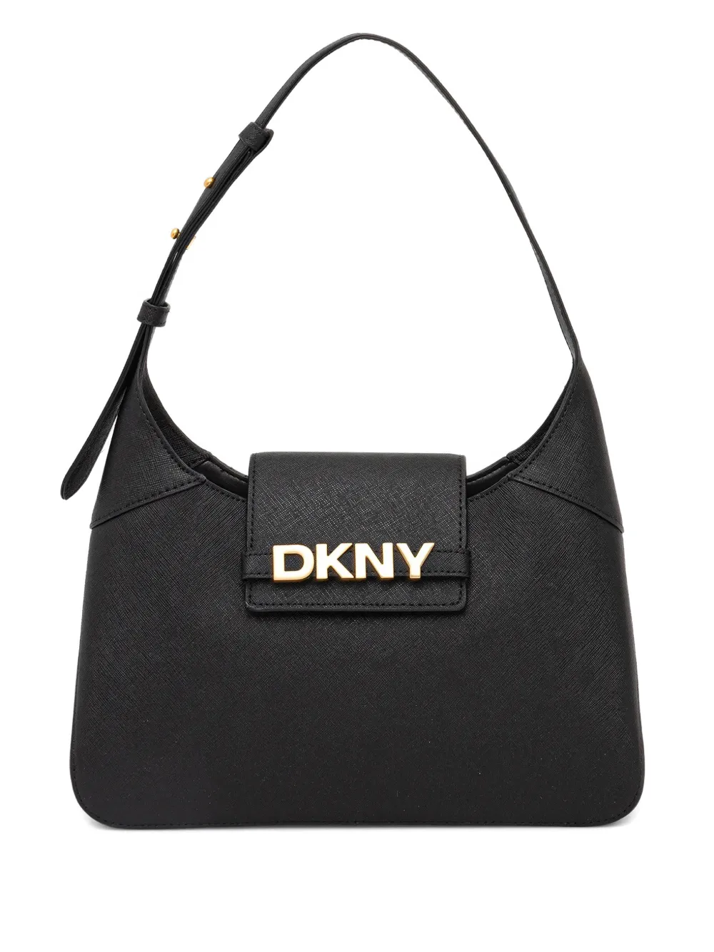 DKNY+sac+porte+epaule+à+detail+de+logo+-+Noir