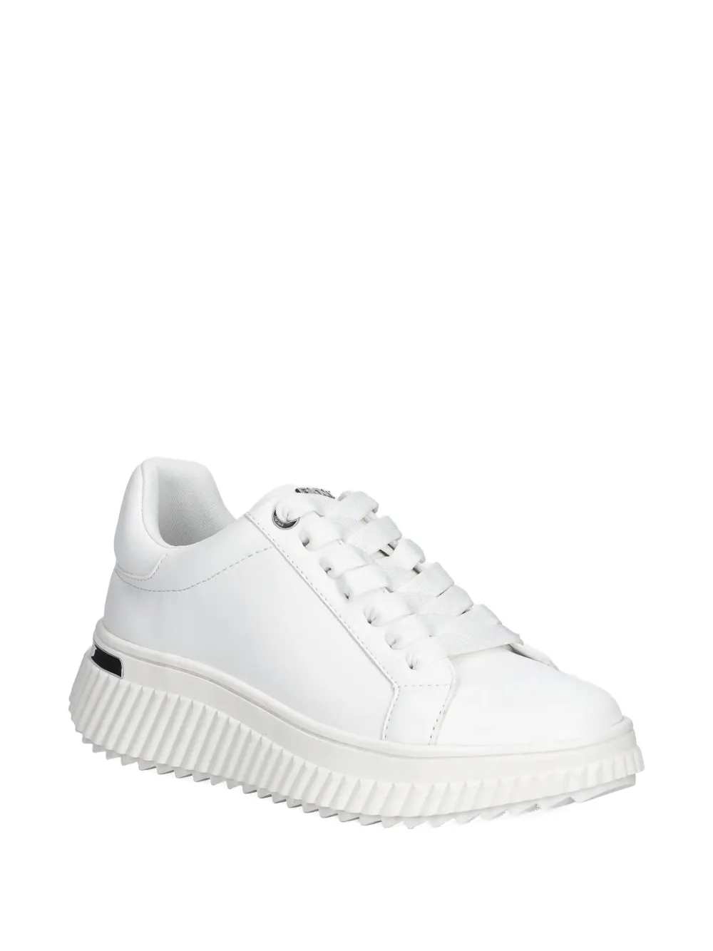 Dkny Lace-up Sneakers In White