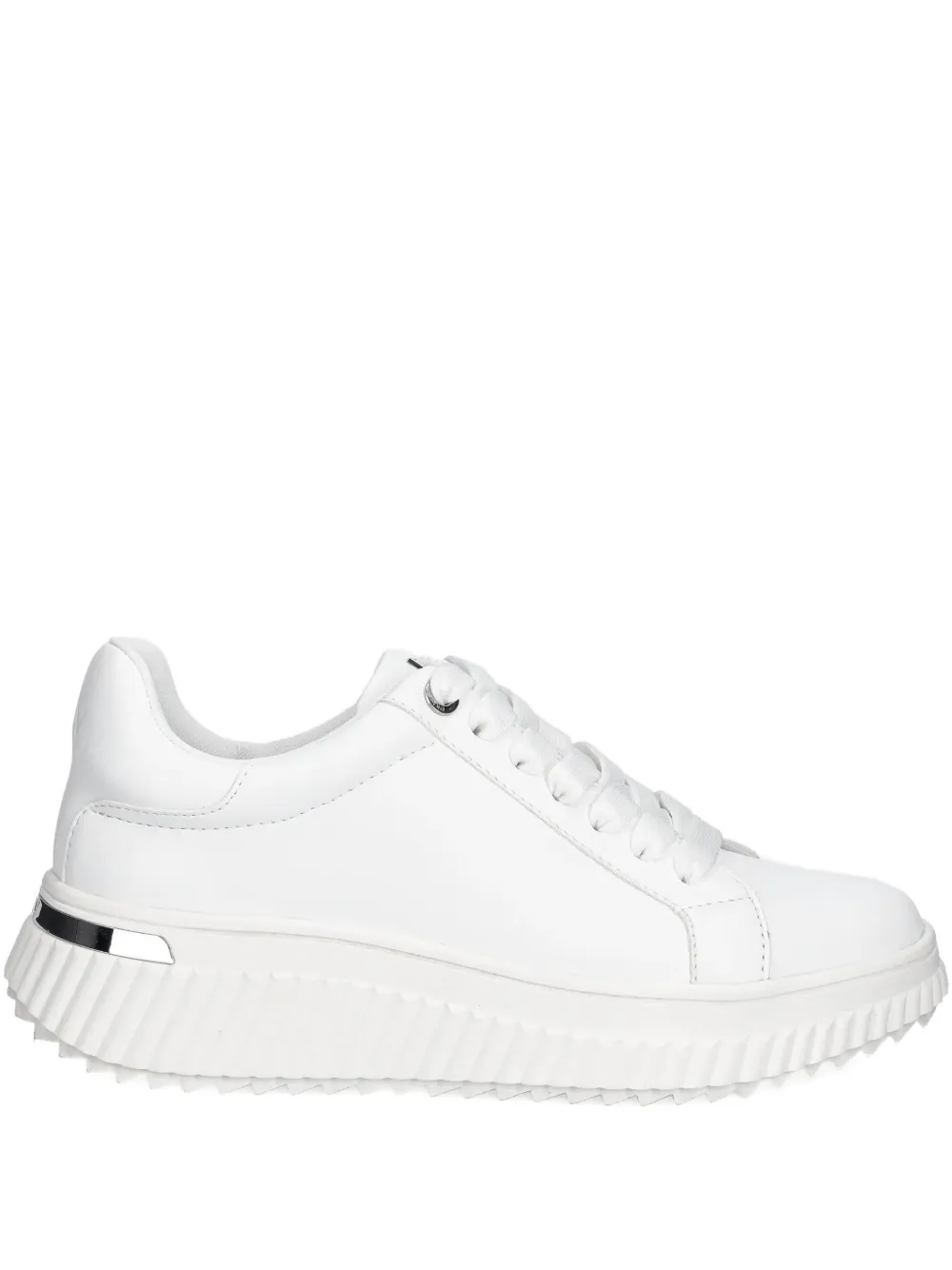 Dkny Lace-up Sneakers In White