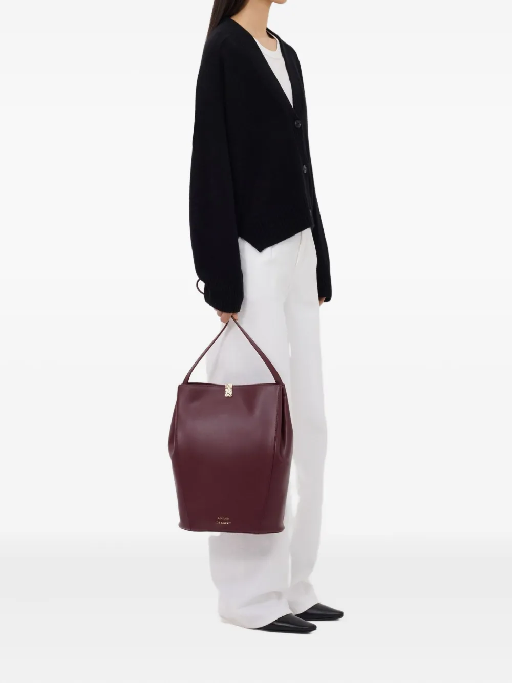 LouLou de Saison Kaia vest Zwart