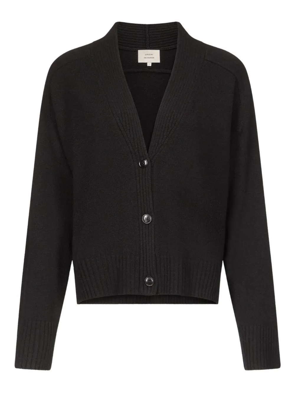 LouLou de Saison Kaia vest Zwart