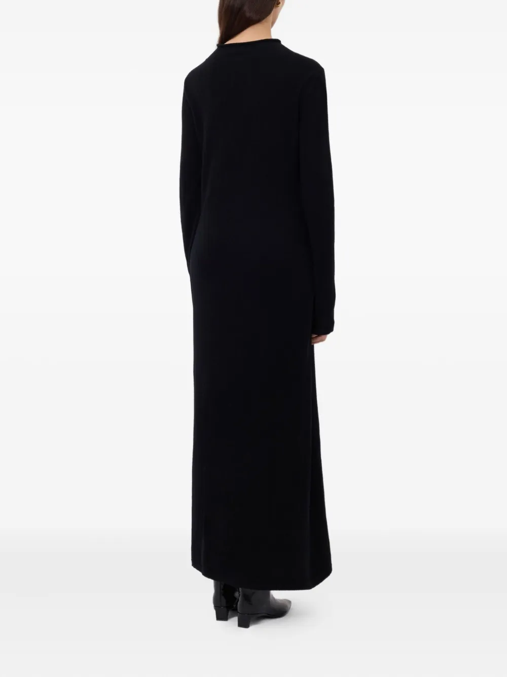 LouLou de Saison Lucero maxi-jurk Zwart