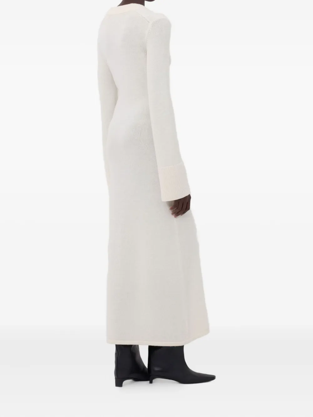 LouLou de Saison Ari midi-jurk Beige