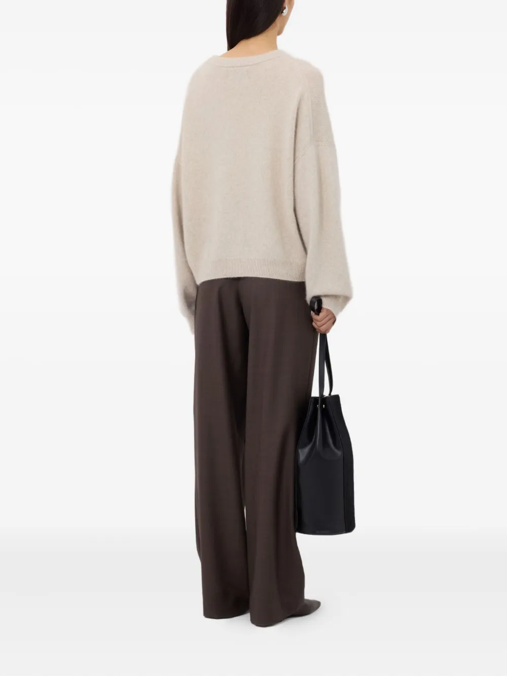 LouLou de Saison Tristan trui Beige